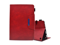 Funda de piel con cierre magnético y textura cruzada para Amazon Fire HD 8 2021/2022 Webake