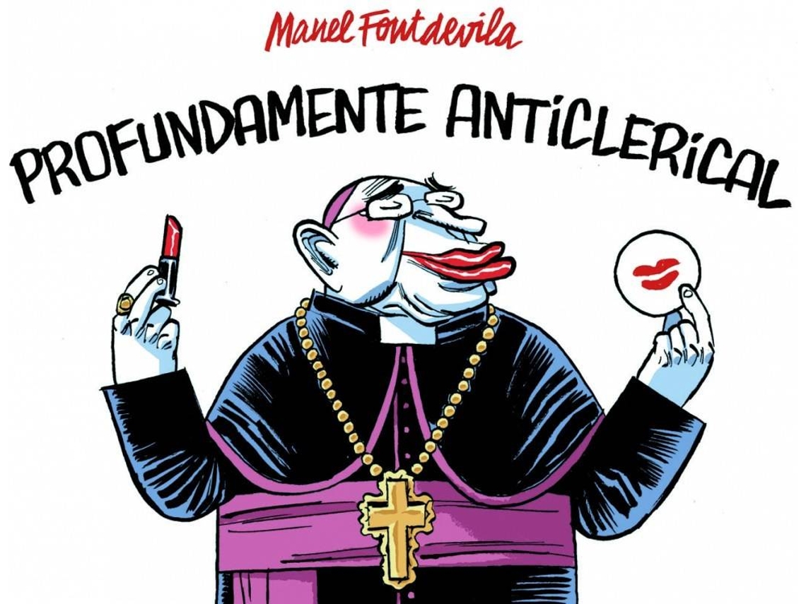 Libro Profundamente Anticlerical de Manel Fontdevila (Español)