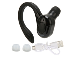 Auriculares Bluetooth Mono Inalámbricos Ipx4 Resistentes Al Agua Para Correr Y Conducir - Negro