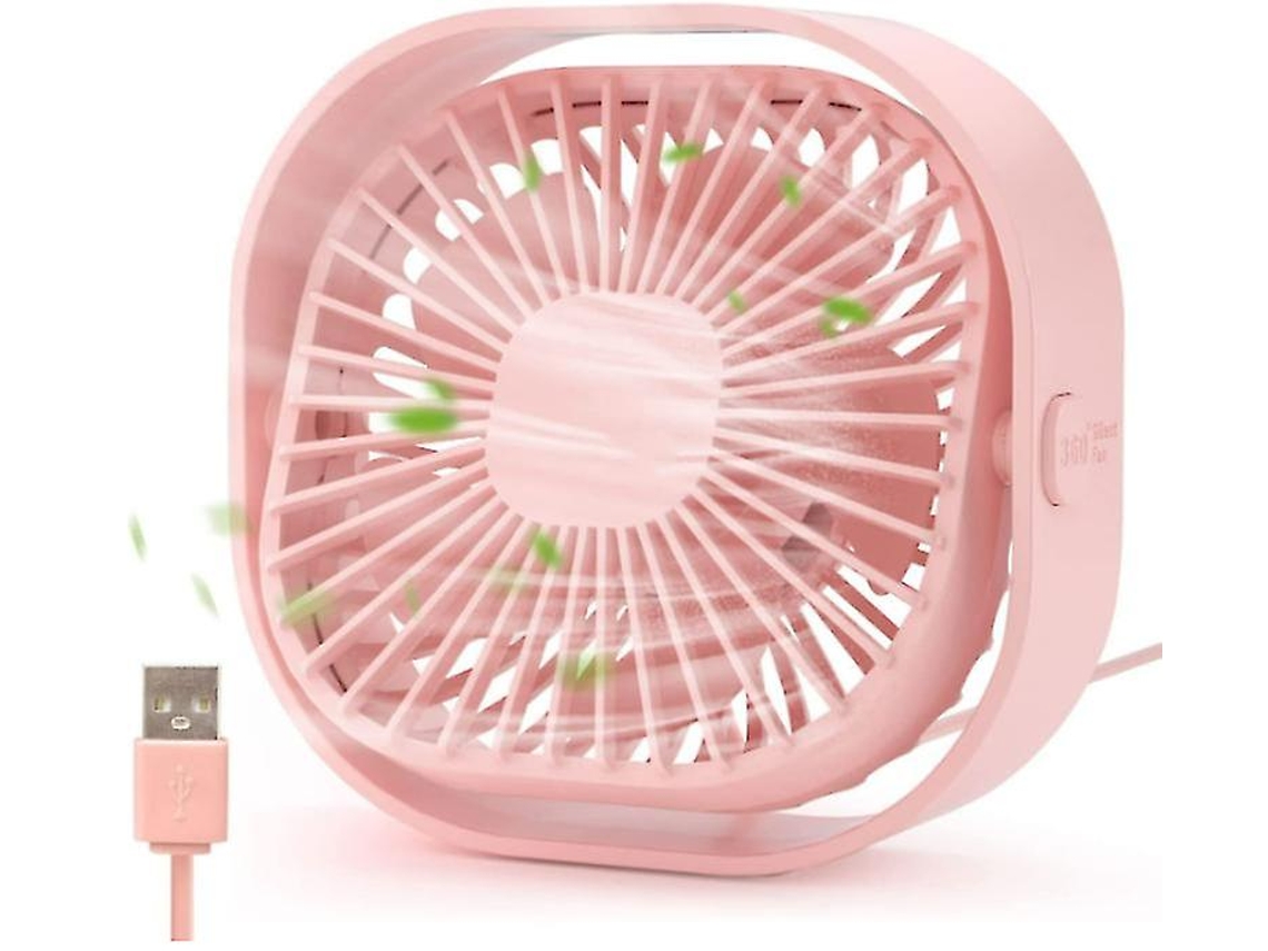 Mini ventilador Yizhood (3 velocidades, 5 W, diámetro 13 cm)