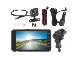Grabadora De Conducción Para Automóviles Full Hd 1080p Con Doble Lente, Cámaras Delantera Y Trasera Y Visión Nocturna.