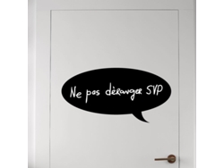 Pegatina de Pared de Pizarra Burbuja de Diálogo AMBIANCE STICKER