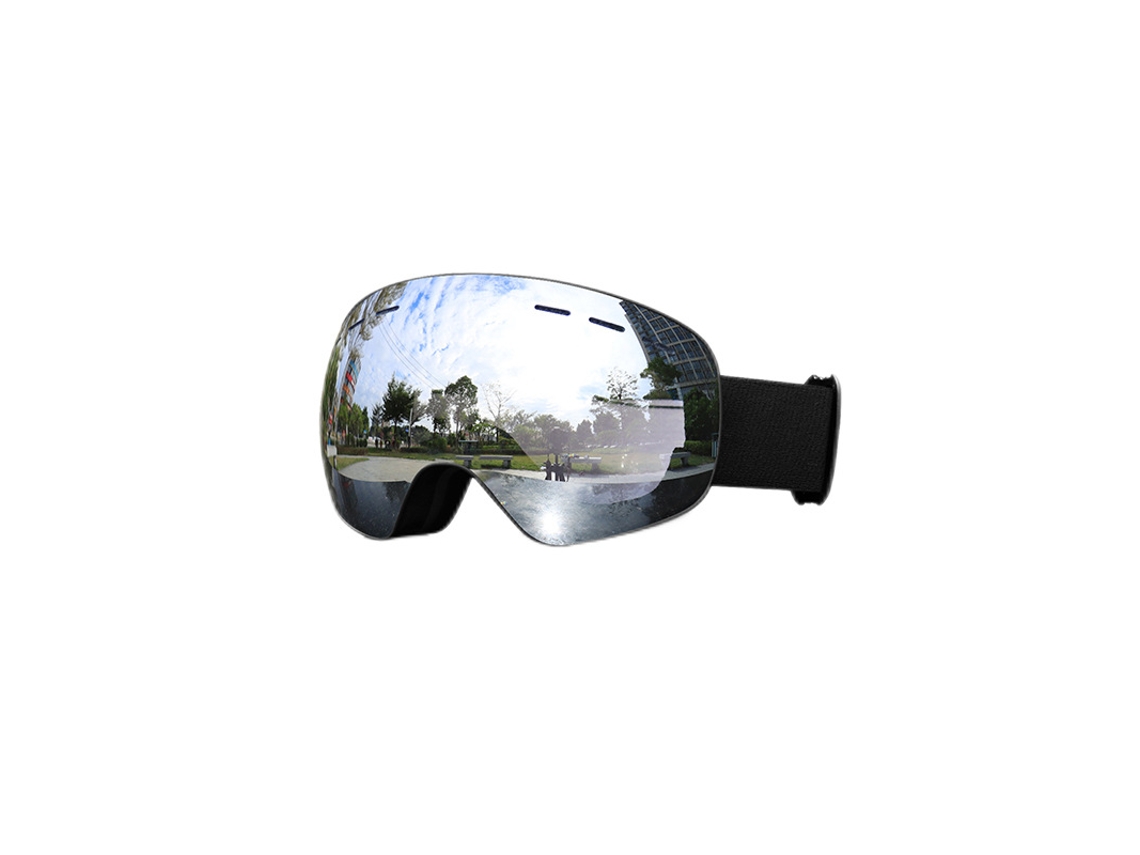 Óculos De Esqui Adultos Com Lentes Magnéticas Uv400, Anti Riscos