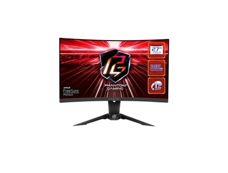 Monitor Gaming ASROCK PG27Q15R2A (Negro - 27 - HDR - VA - AMD FreeSync - Flicker free - Wide Quad HD - 1 ms)