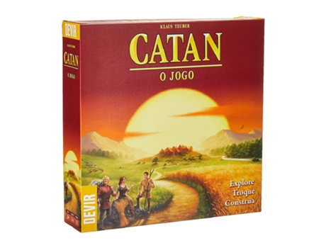 Juego de Mesa DEVIR Catan el Juego (Edad Mínima: 10 años - Portugués)