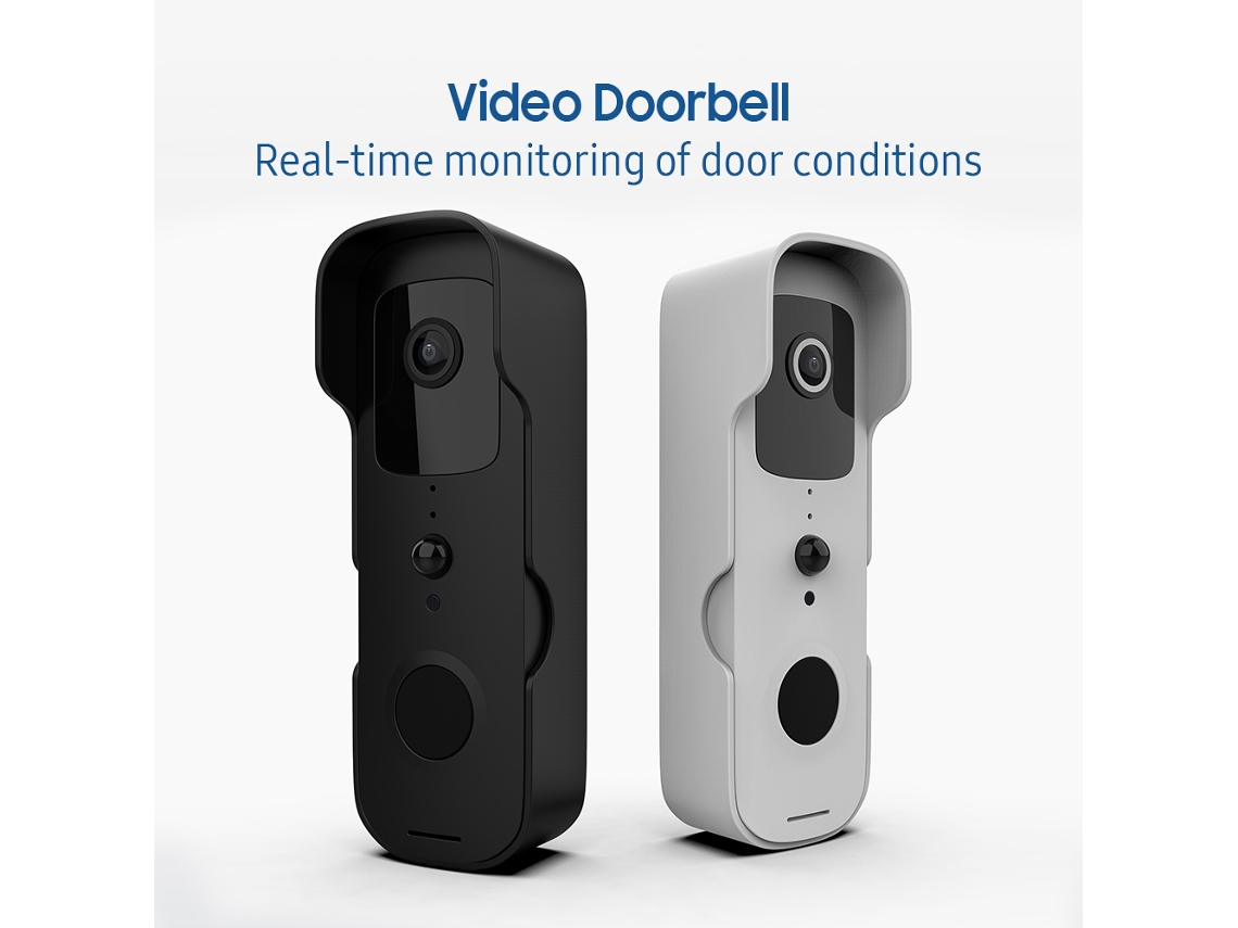 2026 Store-timbre De Puerta Inteligente Inalámbrico Wifi Con Cámara Vídeo, Detección De Movimiento Pir, Visión Nocturna Y Vista Smart App Resistente Al Agua
