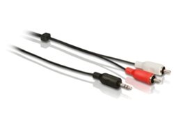 Cable de audio PHILIPS (3 m -2RCA - Jack)