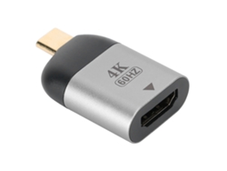 Adaptador Usb-c Macho A Hdmi Compatible Con 4k A 60 Hz, Windows, Android Y Os X, Con Efectos Visuales 3d.