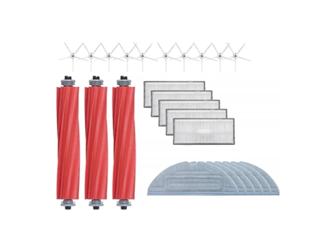 24pcs para xiaomi roborock s7 t7s t7s plus escova filtro esfregão pano b