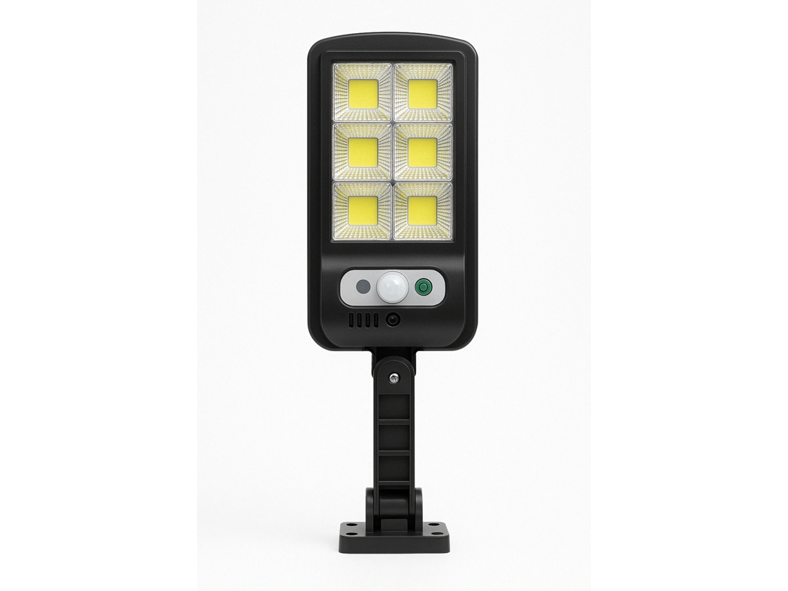 Luz LED vertical negra Sanda SD 6012 con sensor de movimiento y 3 modos de luz