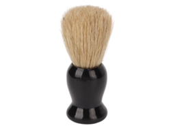 Cepillo y afeitadora para barbilla 2026 para uso doméstico, pintura negra brillante, multiusos, espuma suave, para el hogar, salón de belleza y viajes.