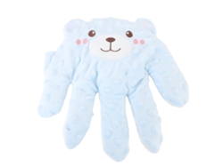 Mano De Bebé Durmiendo Con Suave Semilla De Casia, Diseño Adorable, Mano De Recién Nacido, Azul