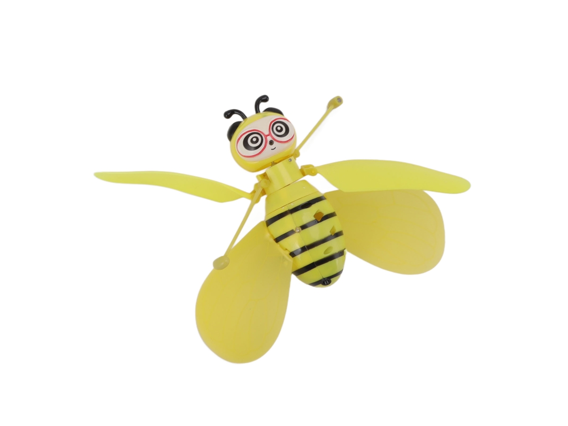 Juguete de abeja voladora para principiantes con inducción inteligente y luces.