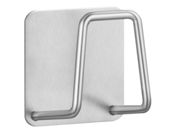 Escurridor de fregadero de acero inoxidable, acabado plateado, soporte de desagüe duradero Tommy01