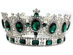 Corona Nupcial Verde, Accesorios Para El Cabello De Boda, Pinza Para El Cabello Y Diadema