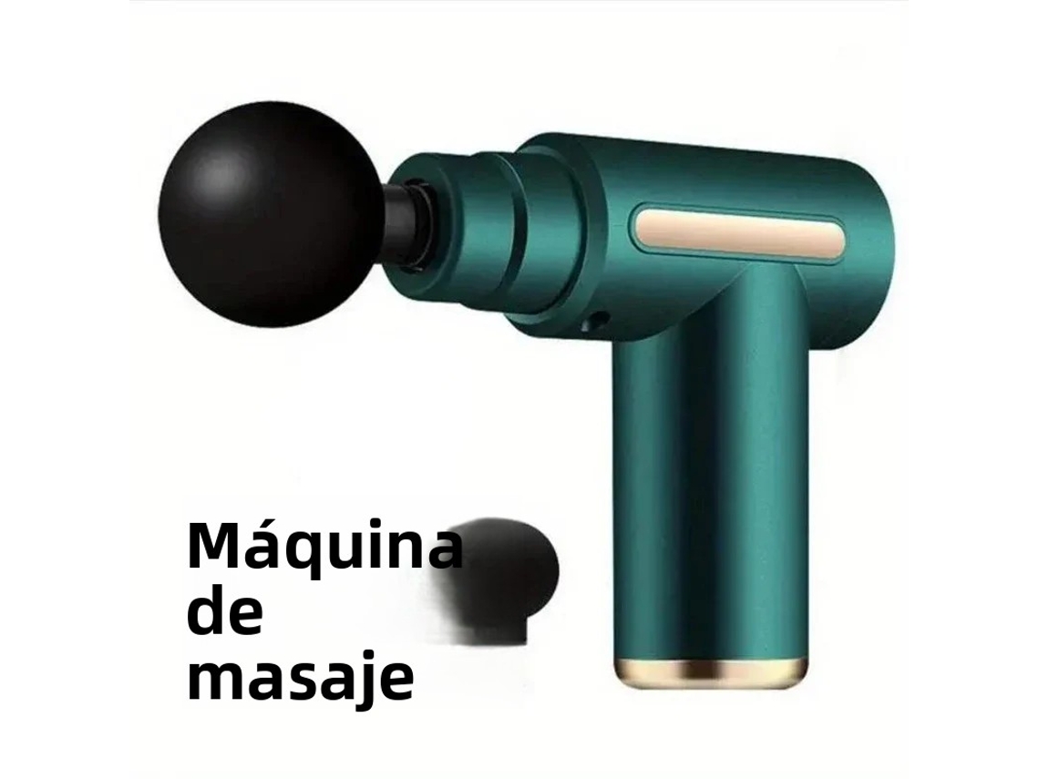 (verde) Masajeador De Fascia Multifuncional Portátil Para Masaje Muscular Y Relajación.