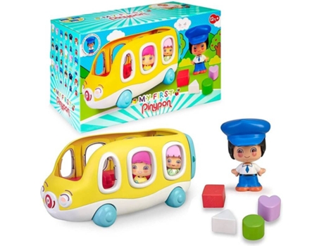 Pinypon Mi primer Pinypon Happy Bus (3 años - ‎29 x 14,5 x 14 cm)