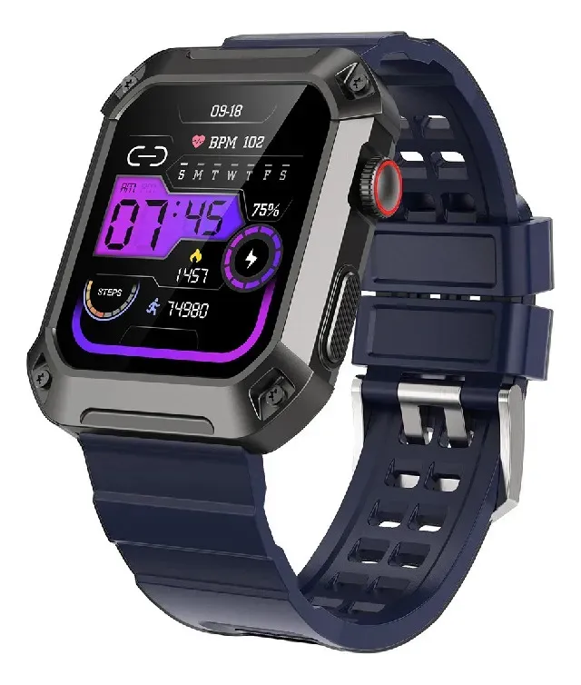 Reloj deportivo inteligente Rogbid Tank S2 con triple defensa.vayotoy