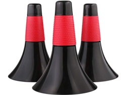 3 uds. Conos de marcador Barrera Deportes Fitness Fútbol Baloncesto Velocidad Agilidad Agarre Entrenamiento, Rojo