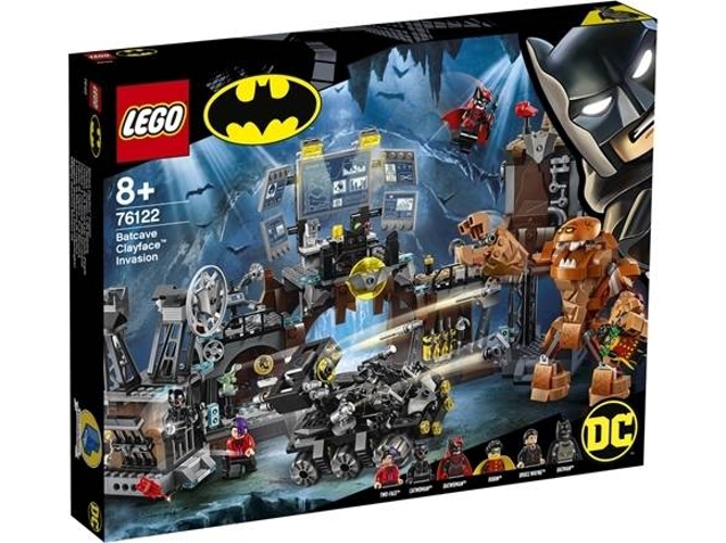 LEGO Super Heroes: Invasión de la Batcueva de Arcilla - 76122 (Edad Mínima: 8 - 1038 Piezas)
