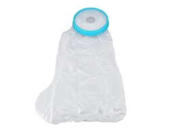 2026-cubreyesos Para Pierna Adulto Reutilizable Impermeable Corto Para Ducha Baño Herida Rodilla Pie Tobillo