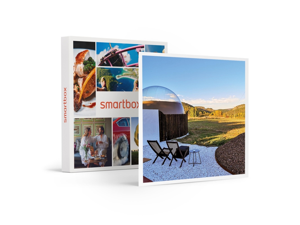Caja Regalo SMARTBOX 1 noche bajo las estrellas en la Burbuja Antisaturno - Glamping Alto Tajo de domingo a jueves