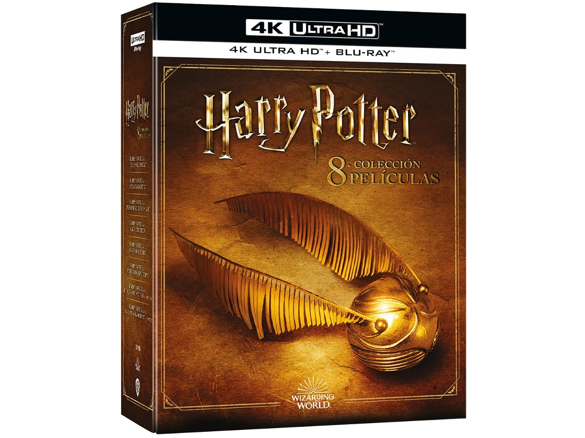 Blu Ray Harry Potter Pack 4K Uhd + Blu-Ray
