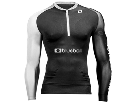Camiseta de Hombre para Running BLUEBALL SPORT Compression Negro (L)