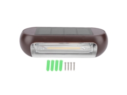 2 Lámparas Solares Exteriores Para Vallas, Ip44, Resistentes Al Agua, Con Un Bonito Efecto De Iluminación Para Patio, Jardín, Pared, Mesa Y Escaleras.