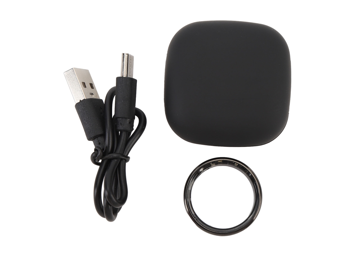 Anillo Inteligente Con Podómetro, Resistente Al Agua Ip68, Acero Inoxidable, Modos Deportivos, Ligero, Monitor De Actividad Física Diaria.