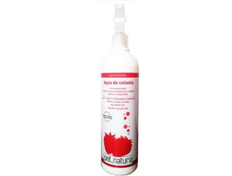 Agua de Colonia para Perros PETNATURA Fresa Pistola Pulverizador (500ml)