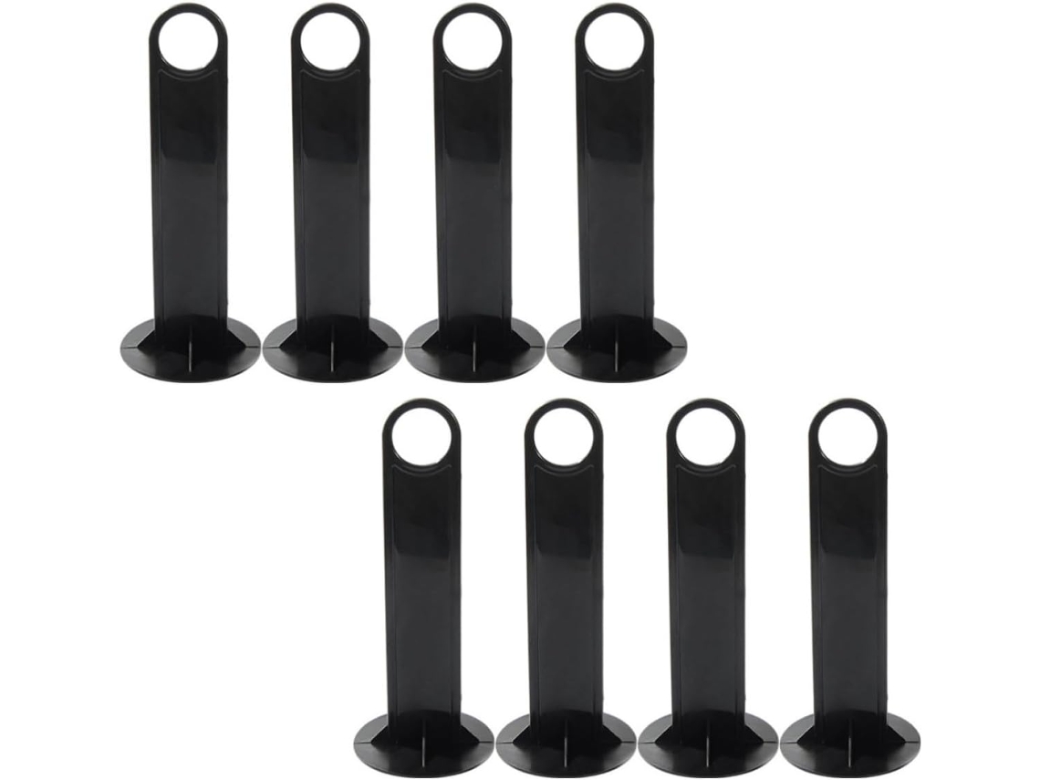 Soporte portátil y ligero para conos de fútbol, fabricado en PP, 8 unidades.