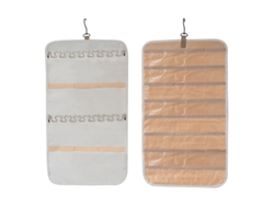 Bolsa de almacenamiento de doble cara de gran capacidad, color blanco roto, tamaño M, 65*36 YUNZII