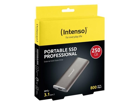 Intenso 3825440 Disco SSD Externo 250 Gb Marrón