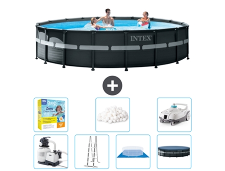 Piscina Tubular INTEX 26330GN-CB51 (26423 L - 549x132cm)