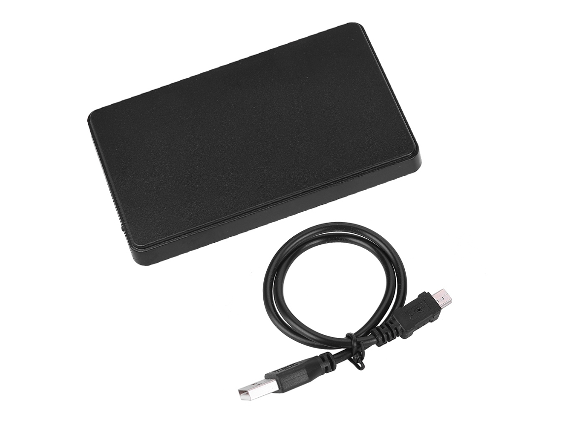 Caja De Hd Externo Usb 2.0 Para 2.5 Pulgadas, 480mbps, Colores Negro, Blanco, Azul Luz Dourada