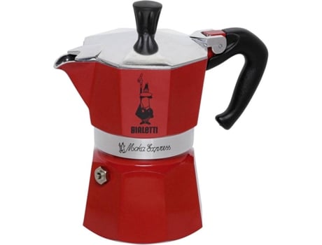 Cafetera BIALETTI Moka Express Rojo