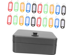 Caja De Llaves Mural Con Ranuras Para Llaves Y Cerradura De Combinación Para Guardar Llaves De Acceso.