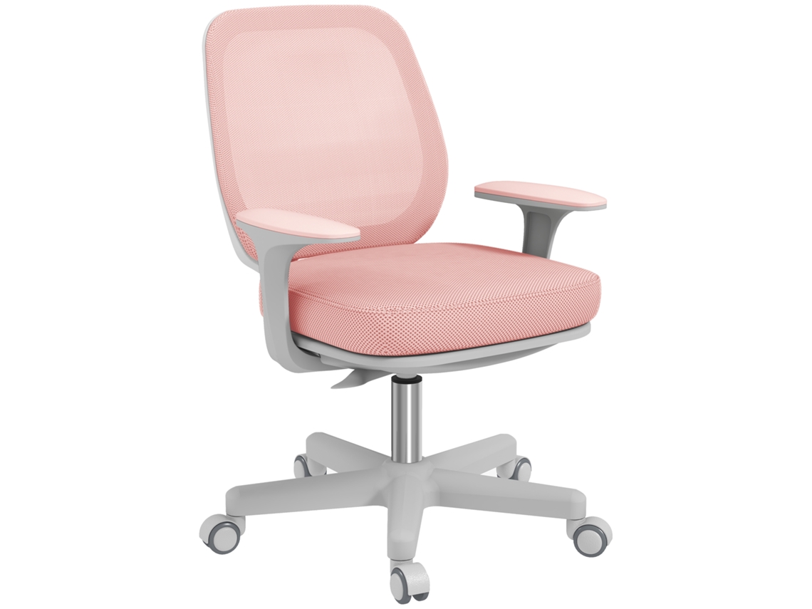Silla Oficina Malla Ergonómica Altura Regulable 55x48 Rosa