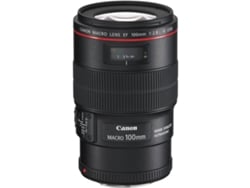 Objetivo CANON EF 100mm f/2.8L Macro IS USM (Negro - Encaje: Canon EF)