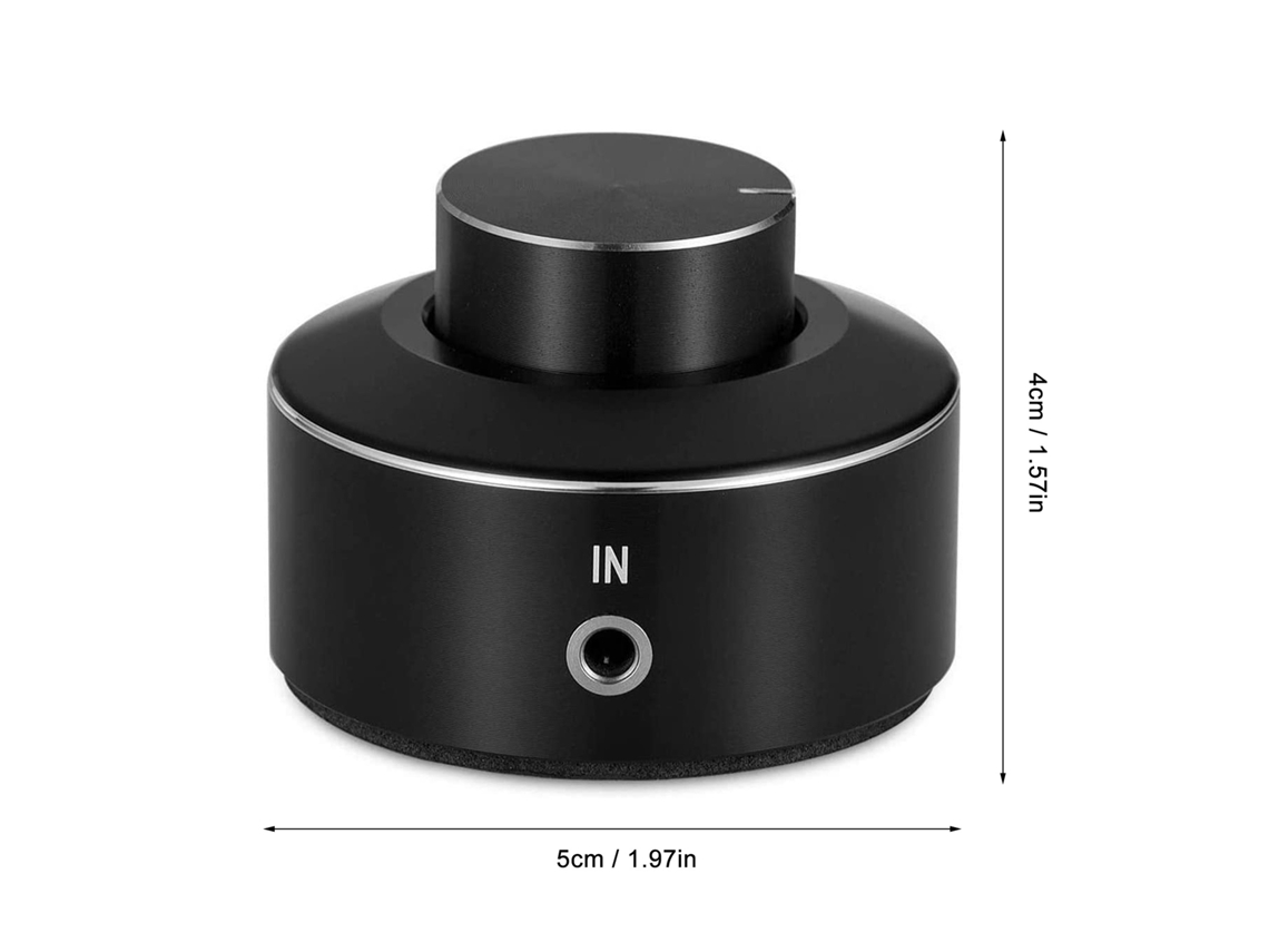 Controlador De Volumen Activo M1 De 3,5 Mm, Ajustador De Audio Para Altavoces Win10/8/7/vista/xp Os X