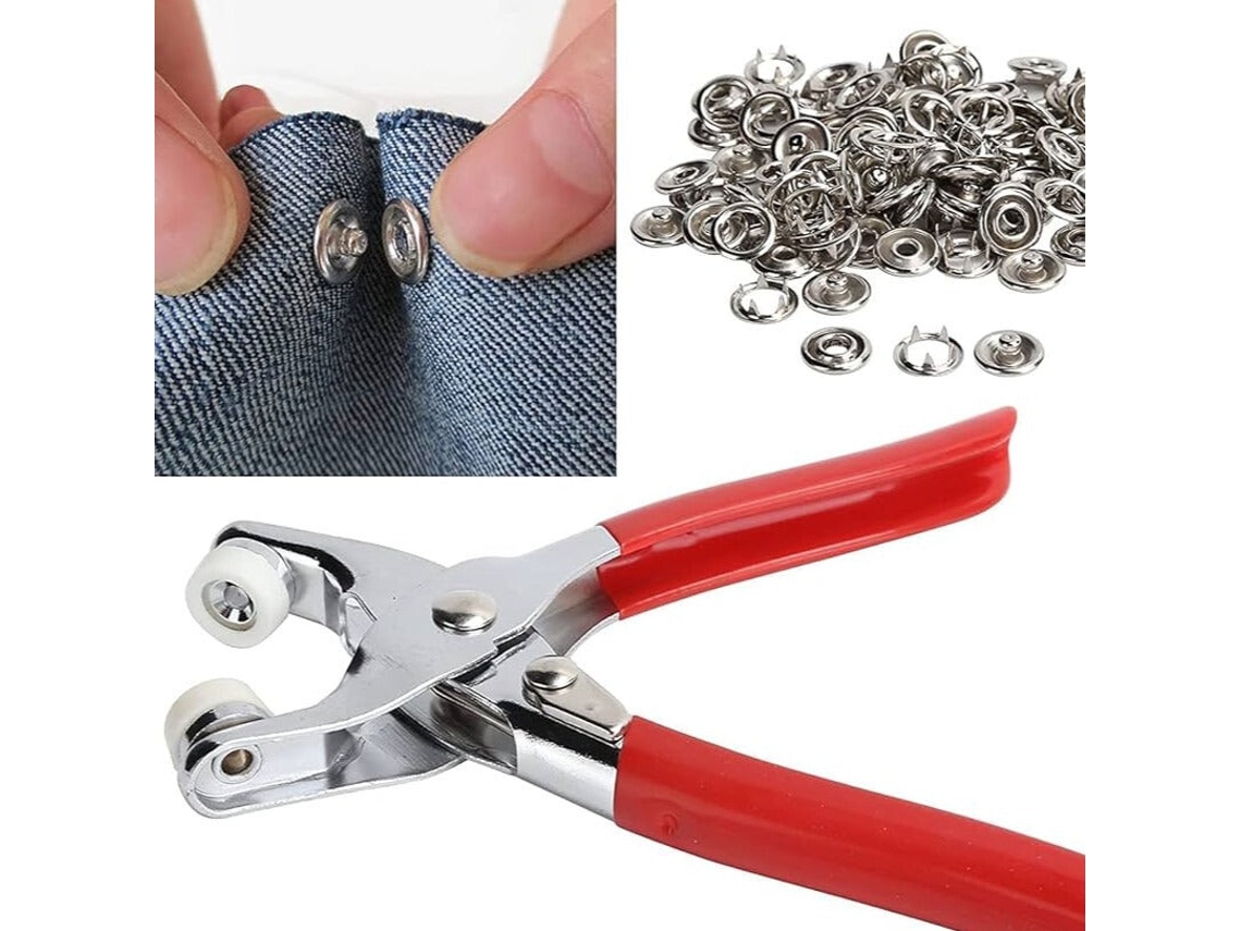 Kit de alicates de botón de presión