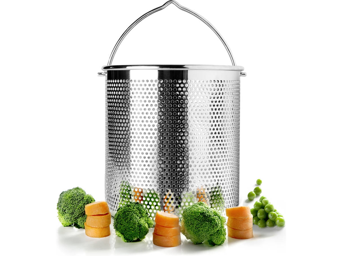Cesta para Cocinar IBILI Inox para Olla (16x14x14 cm - 1 Und)