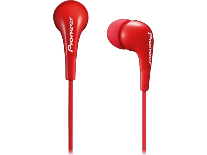 Auriculares con Cable PIONEER SE-CL502 (In Ear - Rojo)