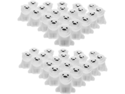 40 Gomas De Borrar Adorables De Forro Polar Para Lápices, Ideales Para Fiestas, Premios Escolares Y Material Escolar.