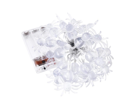 Cadena de luces de Halloween para exteriores con pilas 11.8ft/3m 20 LED con control remoto para Home Park, style1