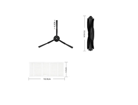 Accesorio Aspiradoras Compatibilidad Universal Robot Powder N2