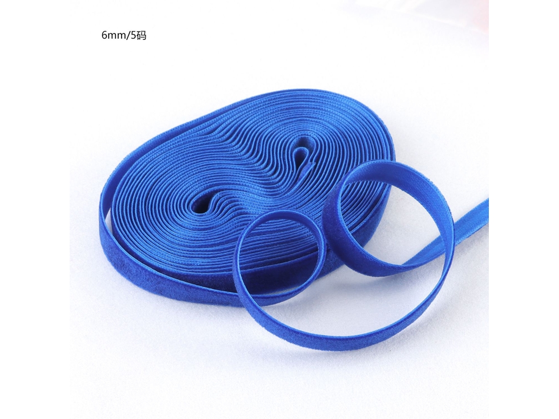 Cinta De Terciopelo Navideña Azul Oscuro De 20 Mm, 5 Yardas, Estilo Vintage, Ideal Para Envolver Regalos De Navidad Y Bodas.