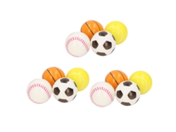 12 Pelotas Antiestrés Portátiles, Ligeras, Seguras Y Duraderas De 63 Mm Para Niños De 3 Años En Adelante.