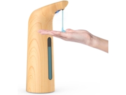 Dispensador automático de jabón líquido con 4 niveles ajustables, capacidad de 400 ml, resistente al agua, de Gokoco